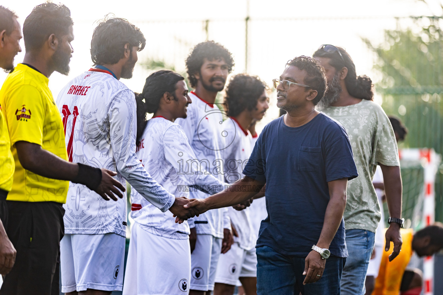 JJ Sports Club vs Anakee SC in Day 13 of BG Futsal Challenge 2024 was held on Sunday, 24th March 2024, in Male', Maldives Photos: Nausham Waheed / images.mv