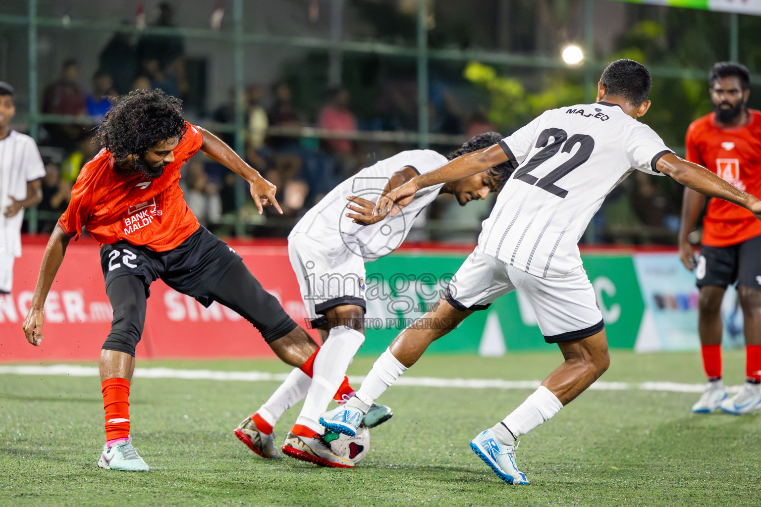 Dhivehi Sifainge Club vs United BML Maldives Cup 2024 held in Rehendi Futsal Ground, Hulhumale', Maldives on Tuesday, 25th September 2024. Photos: Shuu/ images.mv