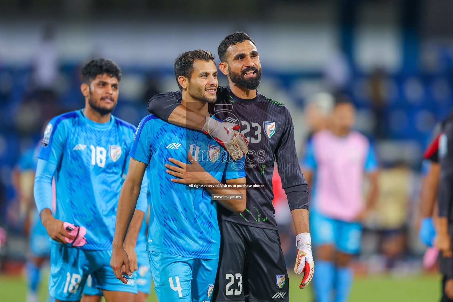 India vs Kuwait in SAFF Championship 2023 held in Sree Kanteerava Stadium, Bengaluru, India, on Tuesday, 27th June 2023. Photos: Nausham Waheed/ images.mv