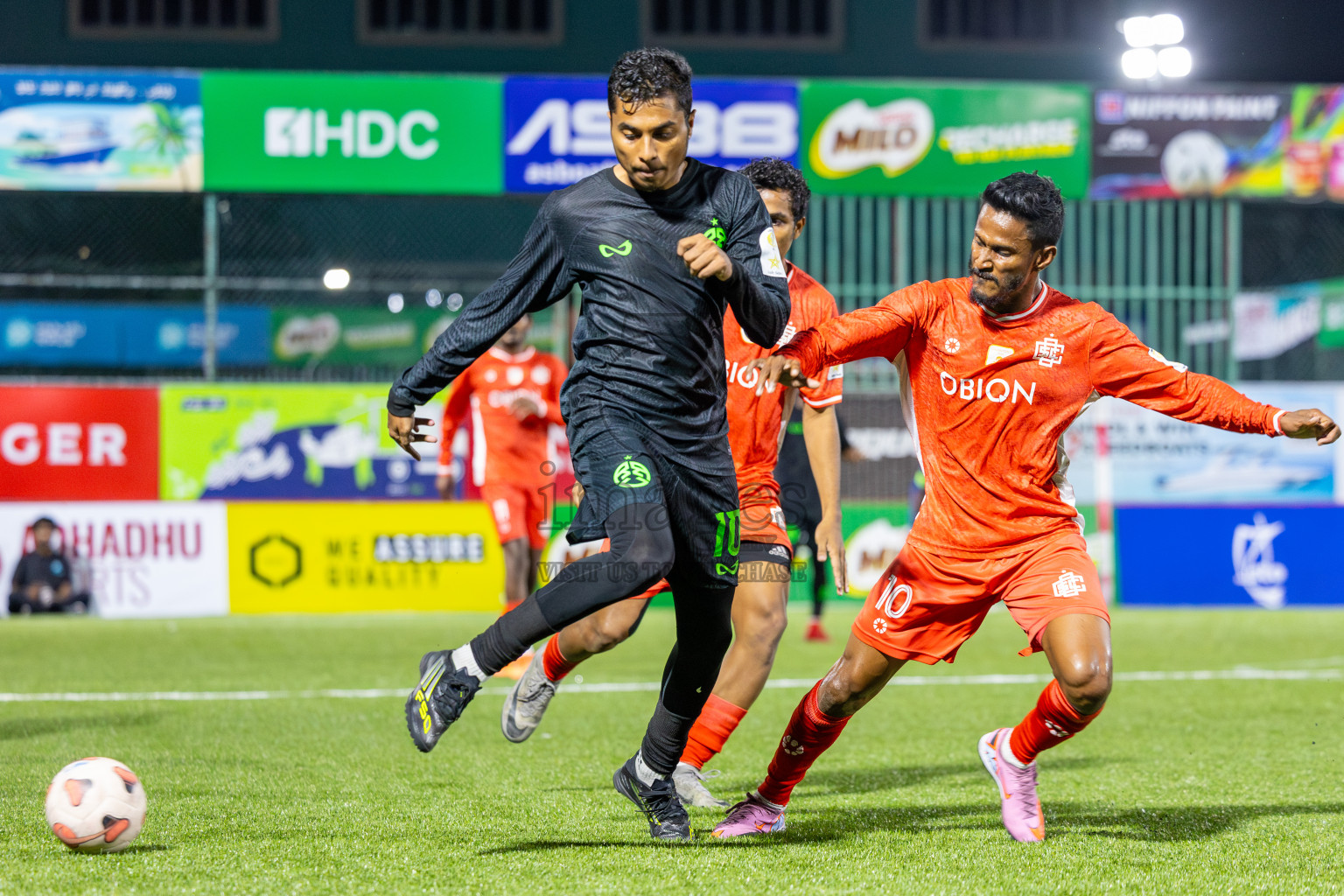 Road Recreation Club vs Club Combination SC Eydhafushi in Kings Cup Final of Club Maldives 2025 was held in Rehendhi Futsal Ground, Hulhumale', Maldives on Tuesday, 9th September 2025. Photos: Ismail Thoriq / images.mv