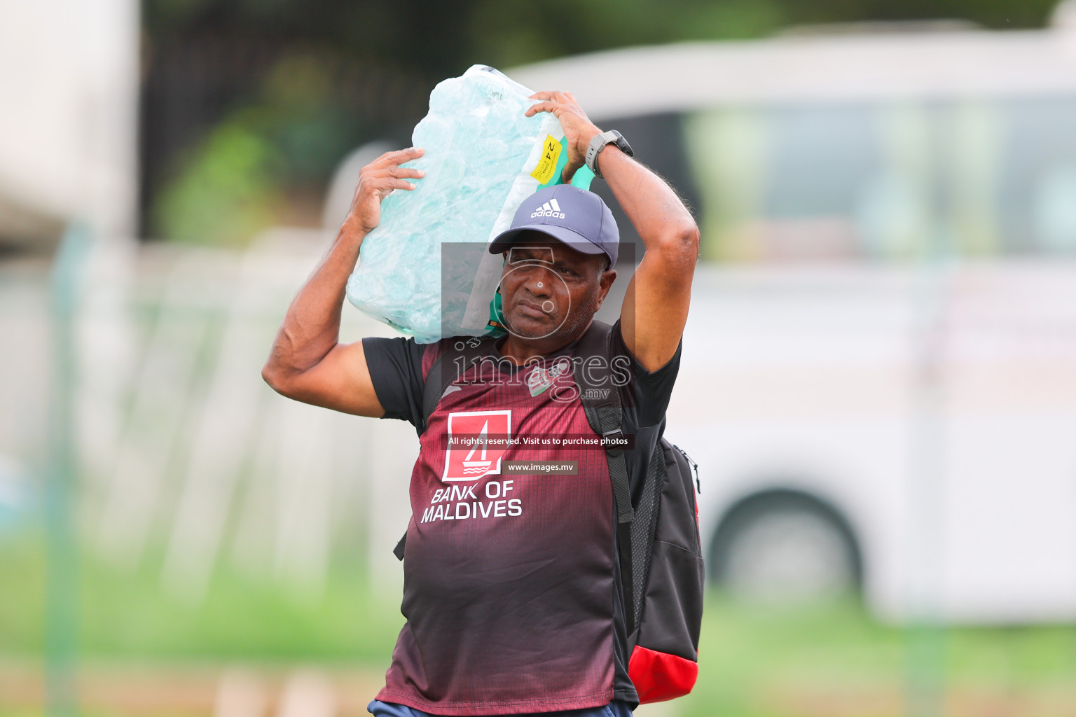 Maldives Practice Sessions on 26 June 2023 before their match in Bangabandhu SAFF Championship 2023 held in Bengaluru Football Ground