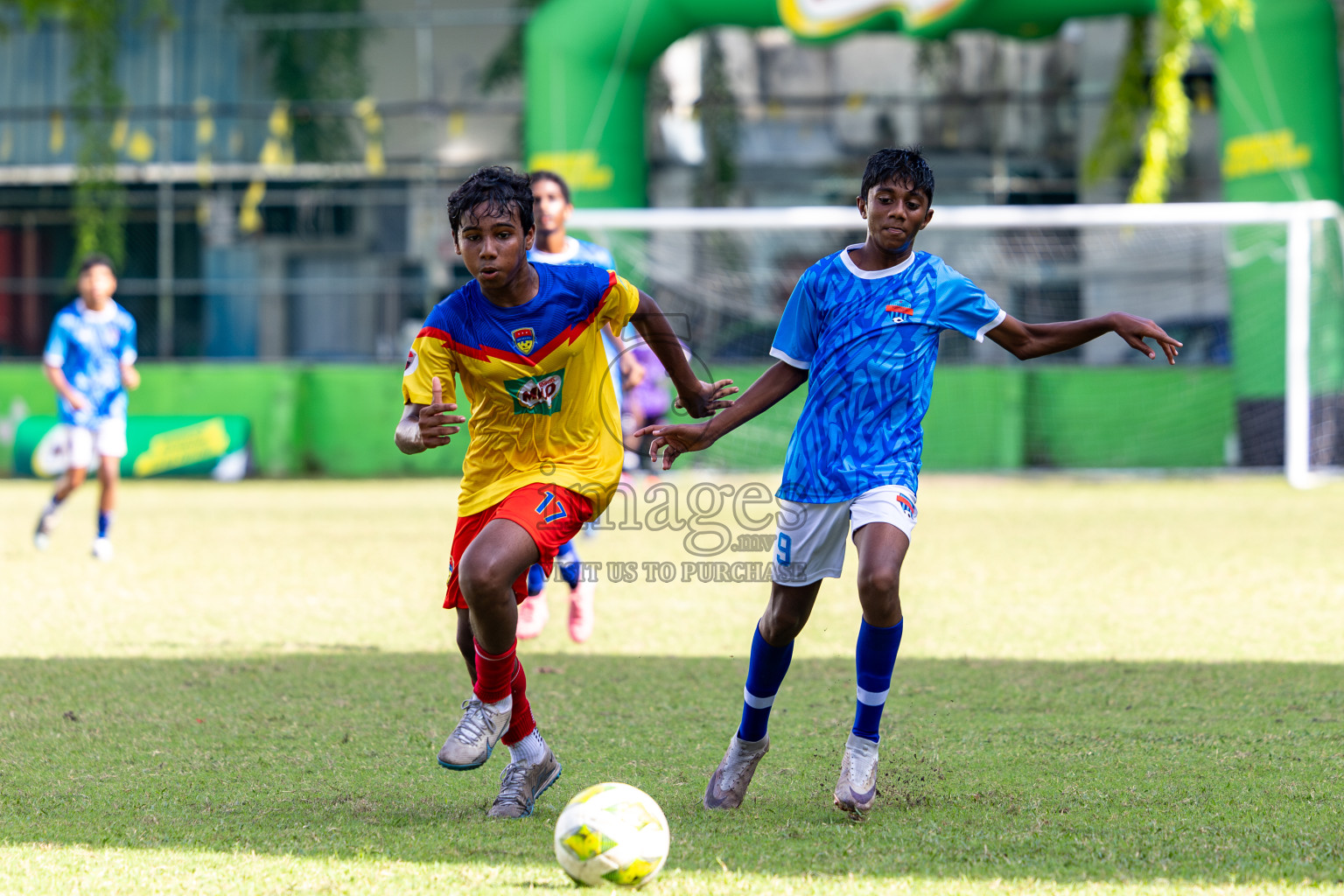 Day 4 of MILO Academy Championship 2024 (U-14) was held in Henveyru Stadium, Male', Maldives on Sunday, 3rd November 2024. 
Photos: Hassan Simah / Images.mv