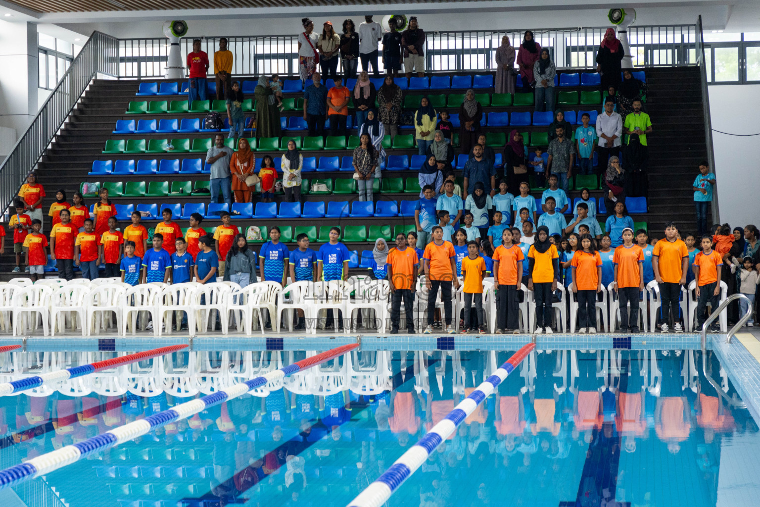 Closing of BML 5th National Swimming Kids Festival 2024 held in Hulhumale', Maldives on Saturday, 23rd November 2024.
Photos: Ismail Thoriq / images.mv