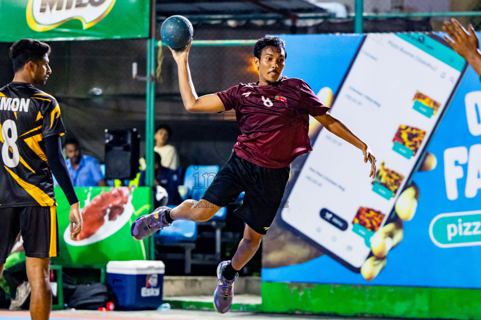 U-19 National Team vs Bangladesh Ansarvdp from Handball International Friendly Series held in Handball ground, Male', Maldives on Sunday, 30th June 2023 Photos: Nausham Waheed/ Images.mv