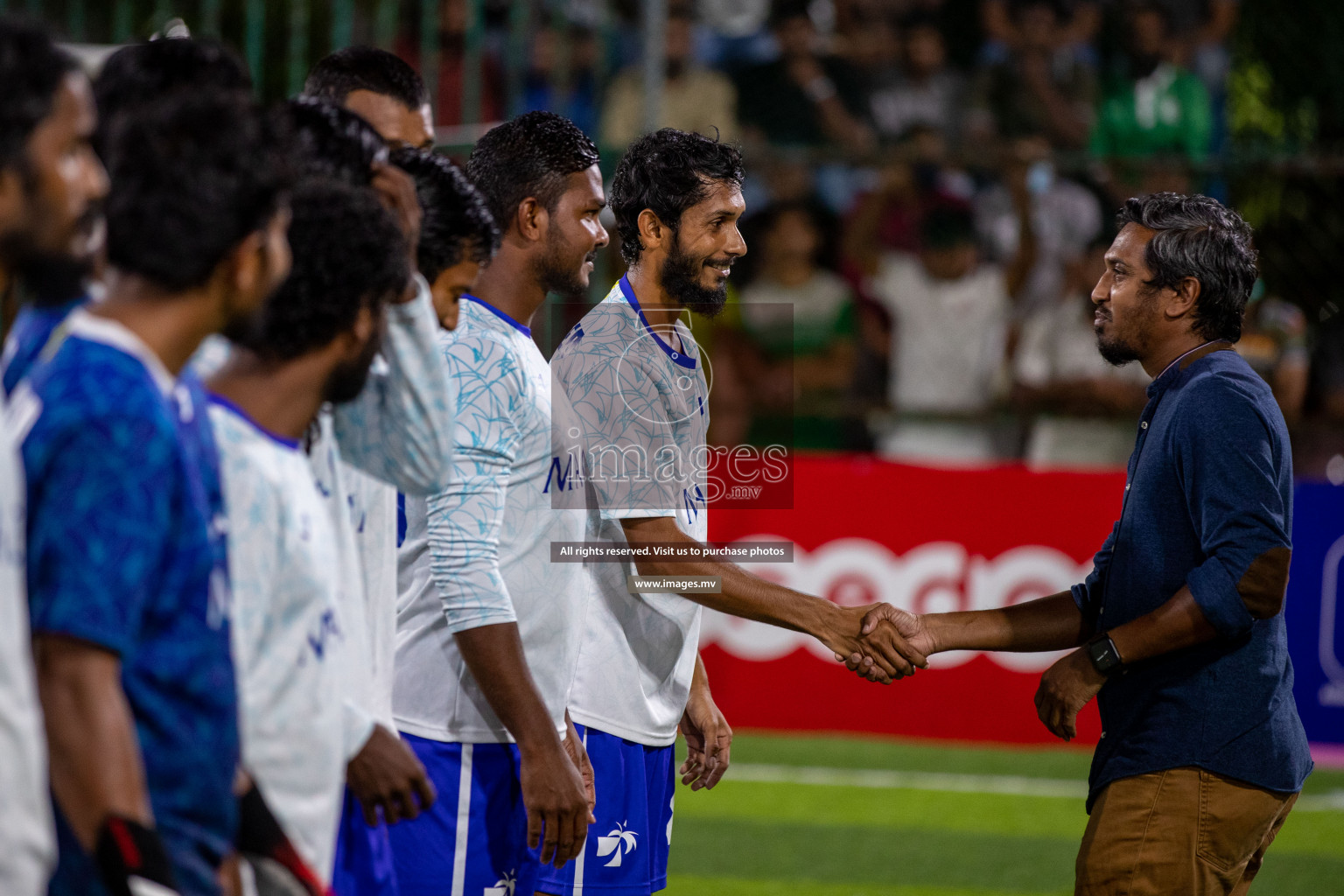 Prison Club vs MACL in the Quarter Finals of Club Maldives 2021 held at Hulhumale;, on 12th December 2021 Photos: Ismail Thoriq / images.mv