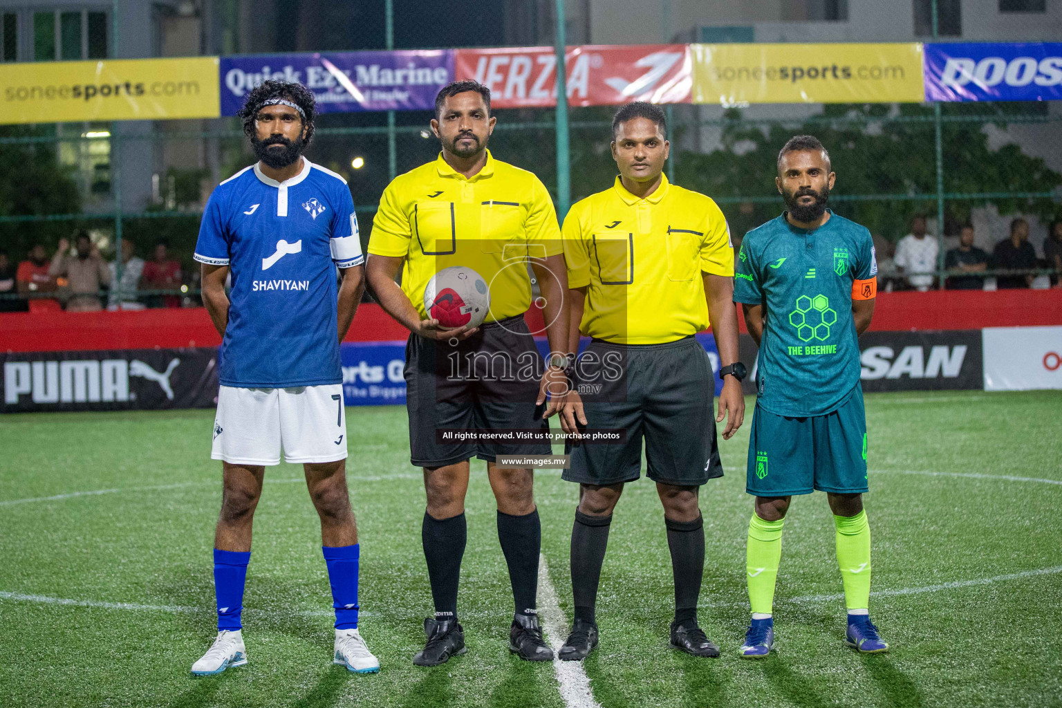 Th. Thimarafushi vs Th. Kinbidhoo in Day 12 of Golden Futsal Challenge 2023 on 16 February 2023 in Hulhumale, Male, Maldives