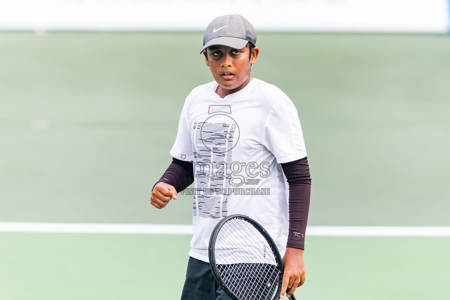 Day 5 of ATF Maldives Junior Open Tennis was held in Male' Tennis Court, Male', Maldives on Monday, 16th December 2024. Photos: Nausham Waheed/ images.mv