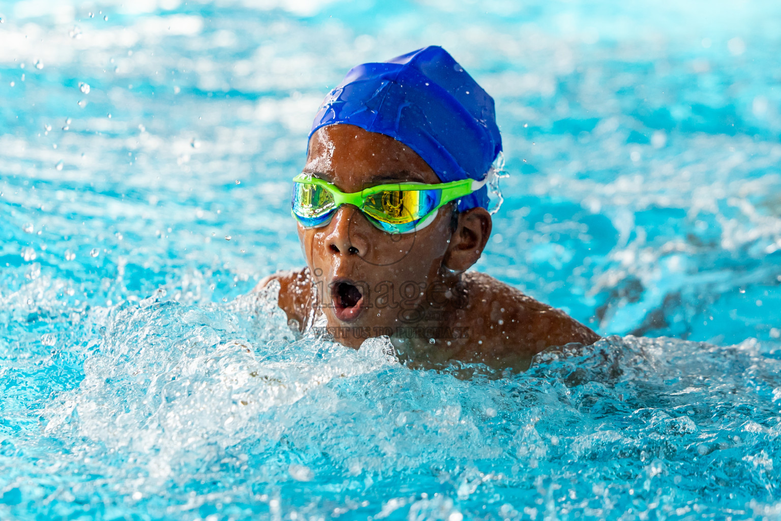 Day 4 of BML 5th National Swimming Kids Festival 2024 held in Hulhumale', Maldives on Thursday, 21st November 2024. Photos: Nausham Waheed / images.mv