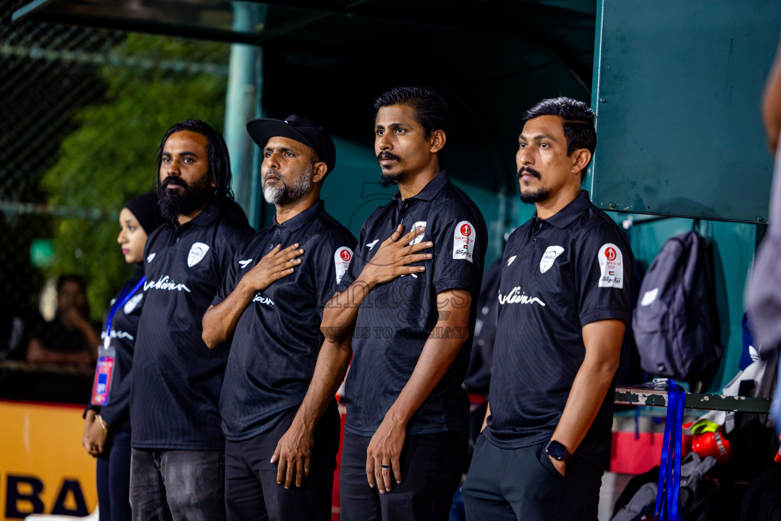 Maldivian vs Club WAMCO in Quarter Finals of Club Maldives Cup 2024 held in Rehendi Futsal Ground, Hulhumale', Maldives on Wednesday, 9th October 2024. Photos: Nausham Waheed / images.mv