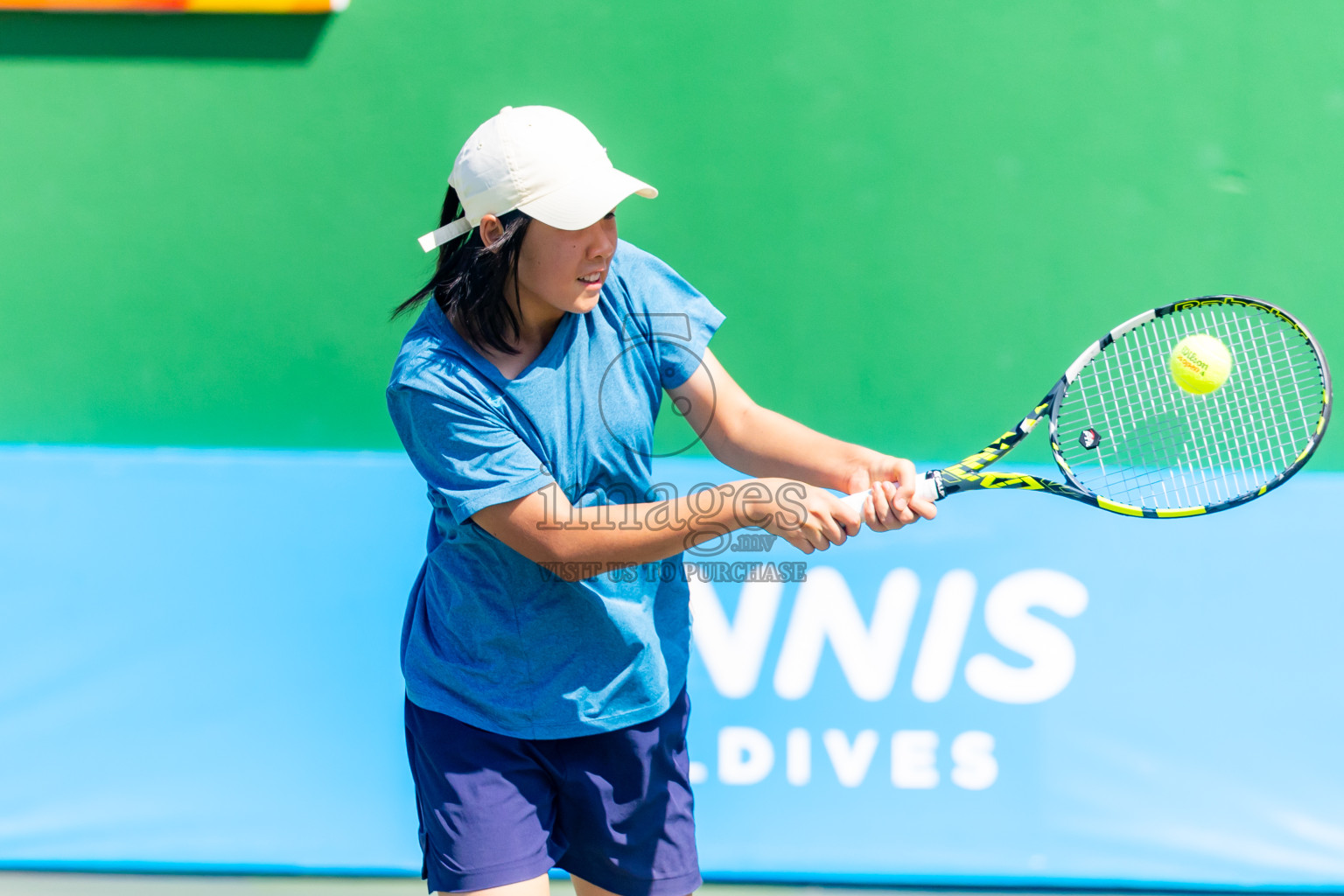 Day 2 of ATF Maldives Junior Open Tennis was held in Male' Tennis Court, Male', Maldives on Tuesday, 10th December 2024. Photos: Nausham Waheed / images.mv