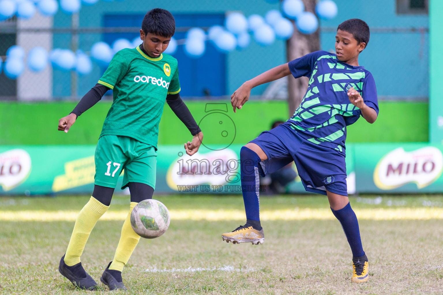 Final Day  of MILO Academy Championship 2024 - U12 was held at Henveiru Grounds in Male', Maldives on Thursday, 7th July 2024. Photos: Shuu Abdul Sattar / images.mv