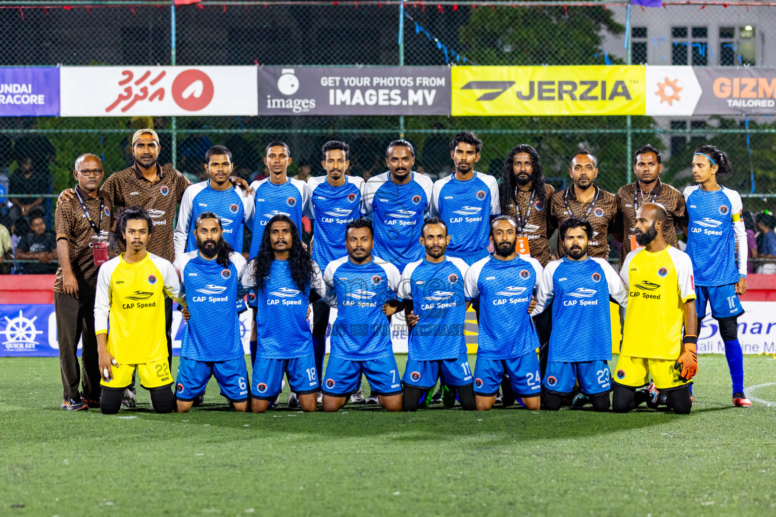 M Mulah vs M Kolhufushi in Day 28 of Golden Futsal Challenge 2024 was held on Sunday , 11th February 2024 in Hulhumale', Maldives Photos: Nausham Waheed / images.mv