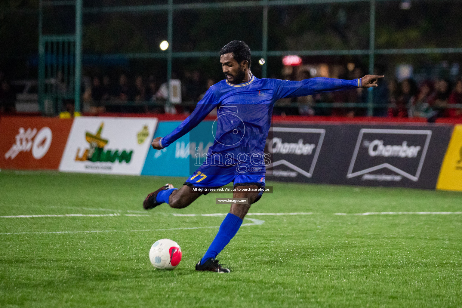 Customs RC vs Club Aasandha in Club Maldives Cup 2022 was held in Hulhumale', Maldives on Saturday, 15th October 2022. Photos: Hassan Simah/ images.mv