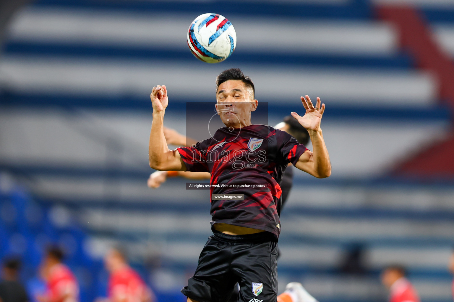 Nepal vs India in SAFF Championship 2023 held in Sree Kanteerava Stadium, Bengaluru, India, on Saturday, 24th June 2023. Photos: Nausham Waheed, Hassan Simah / images.mv