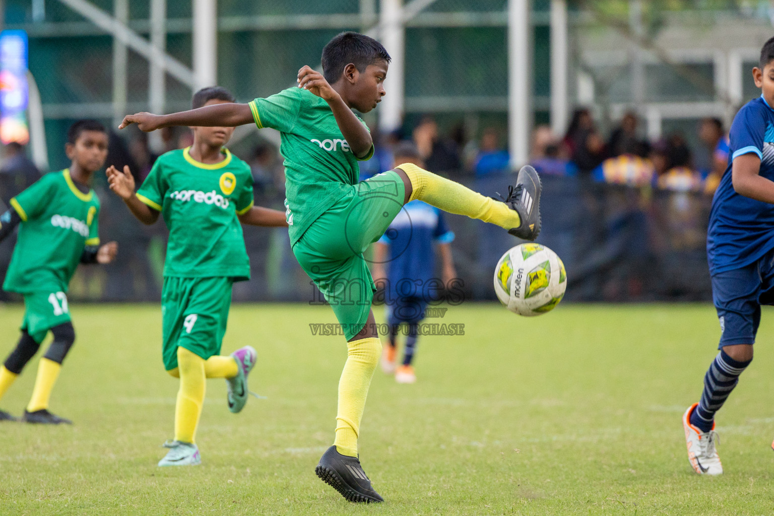 Day 1 of MILO Kids 7s Weekend 2024 held in Male, Maldives on Thursday, 17th October 2024. Photos: Shuu / images.mv