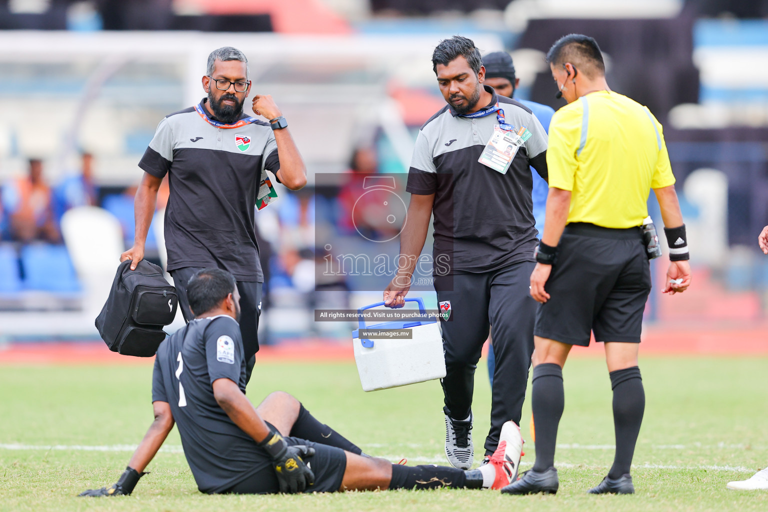 Lebanon vs Maldives in SAFF Championship 2023 held in Sree Kanteerava Stadium, Bengaluru, India, on Tuesday, 28th June 2023. Photos: Nausham Waheed, Hassan Simah / images.mv