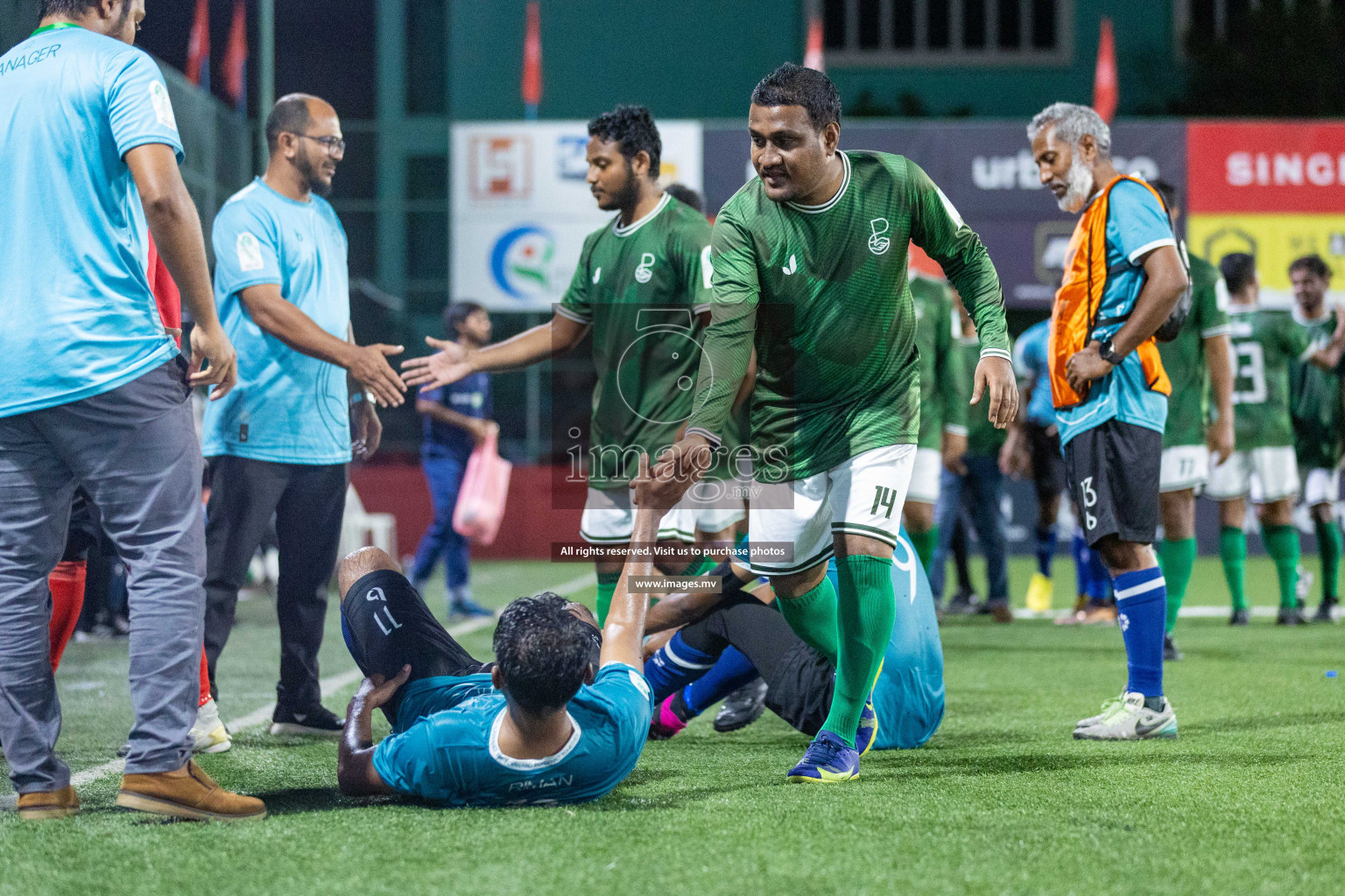 Mira RC vs POSC in Club Maldives Cup Classic 2023 held in Hulhumale, Maldives, on Monday, 07th August 2023 Photos: Nausham Waheed / images.mv