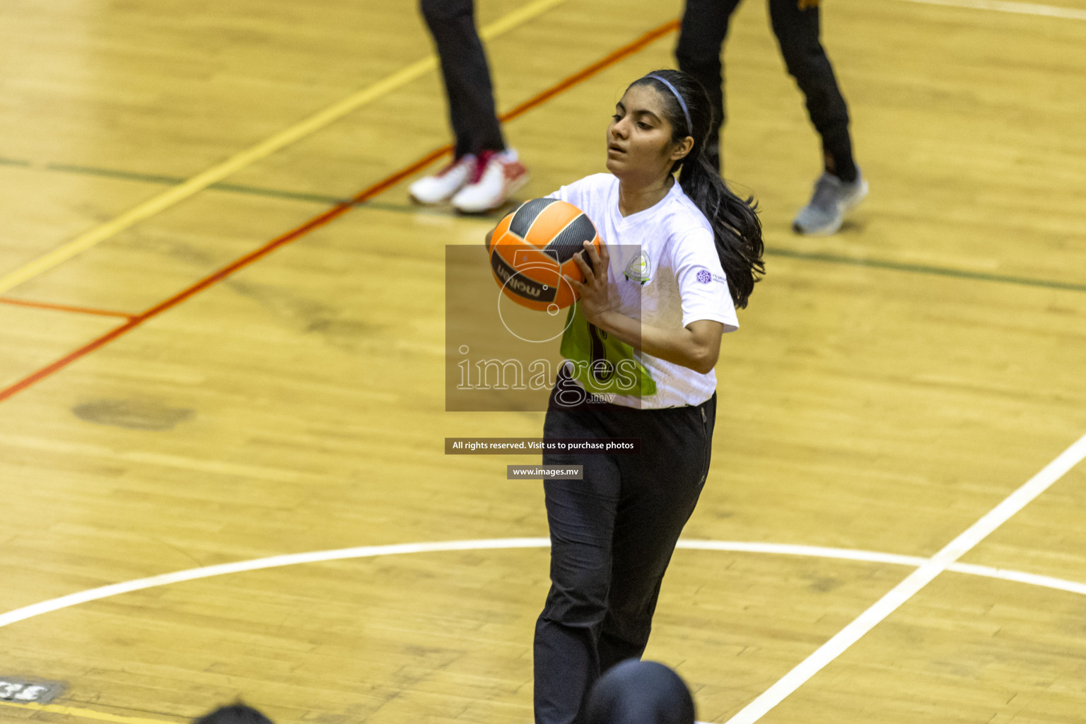 Sports Club Shining Star vs Club Green Streets in the Milo National Netball Tournament 2022 on 17 July 2022, held in Social Center, Male', Maldives. Photographer: Hassan Simah / Images.mv