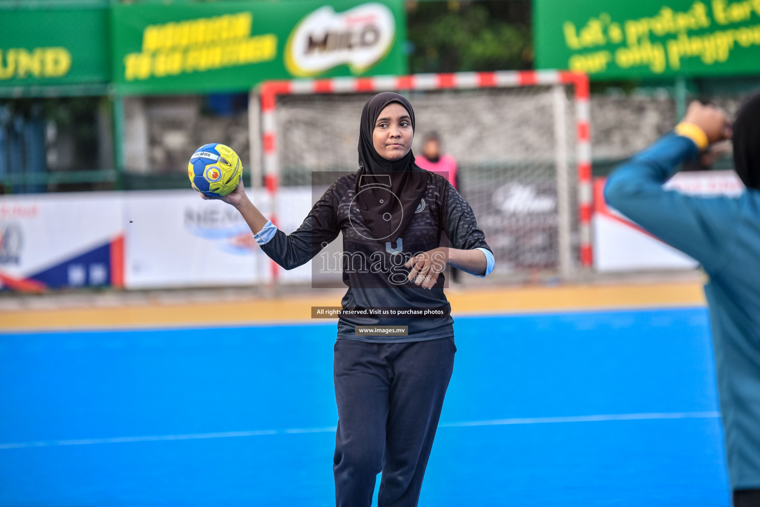 Day 10 of Milo 6th Inter Office Handball Tournament 2022 - Photos by Nausham Waheed