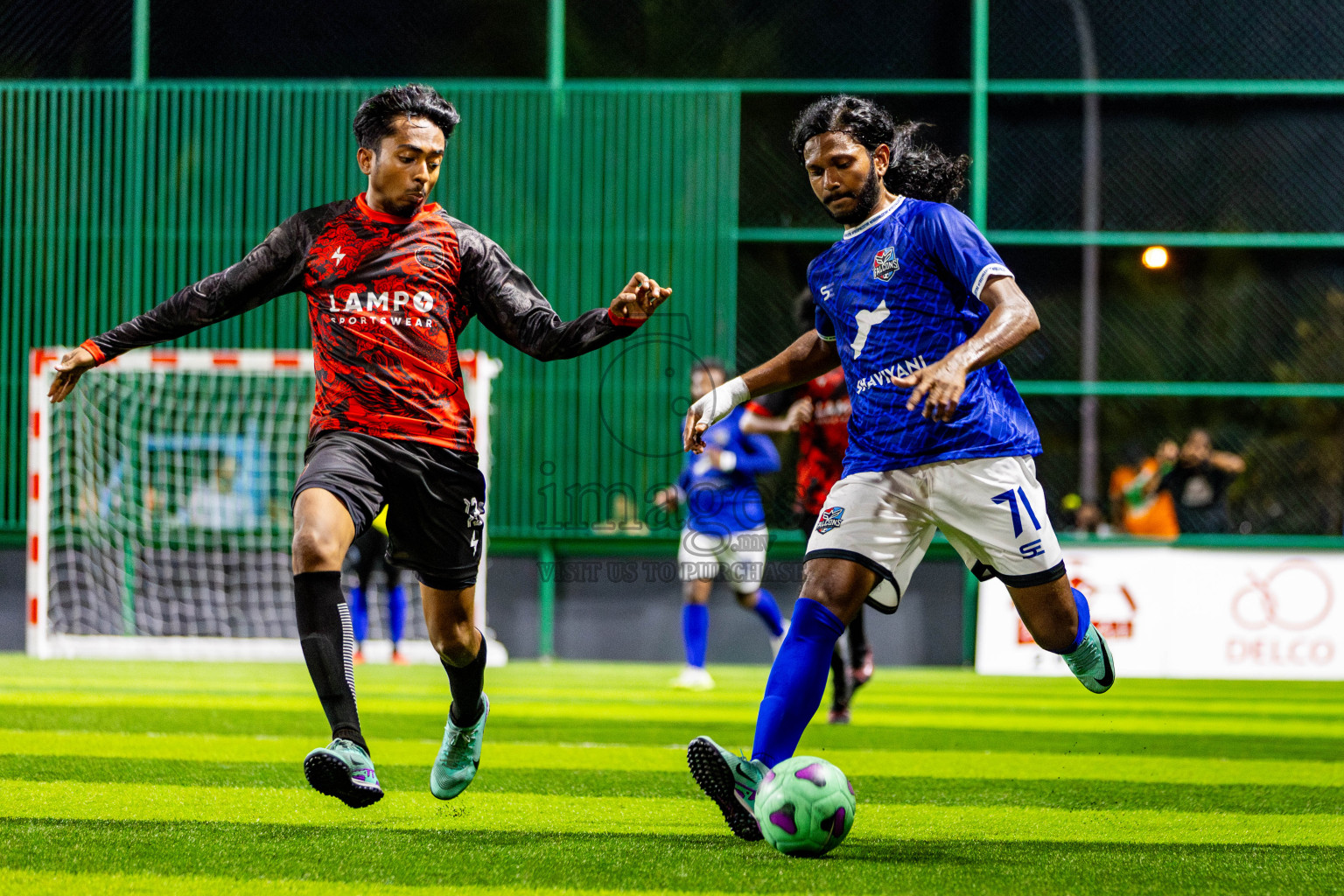 Falcons vs Banafsaa Kanmathi in Day 8 of BG Futsal Challenge 2024 was held on Tuesday, 19th March 2024, in Male', Maldives Photos: Nausham Waheed / images.mv