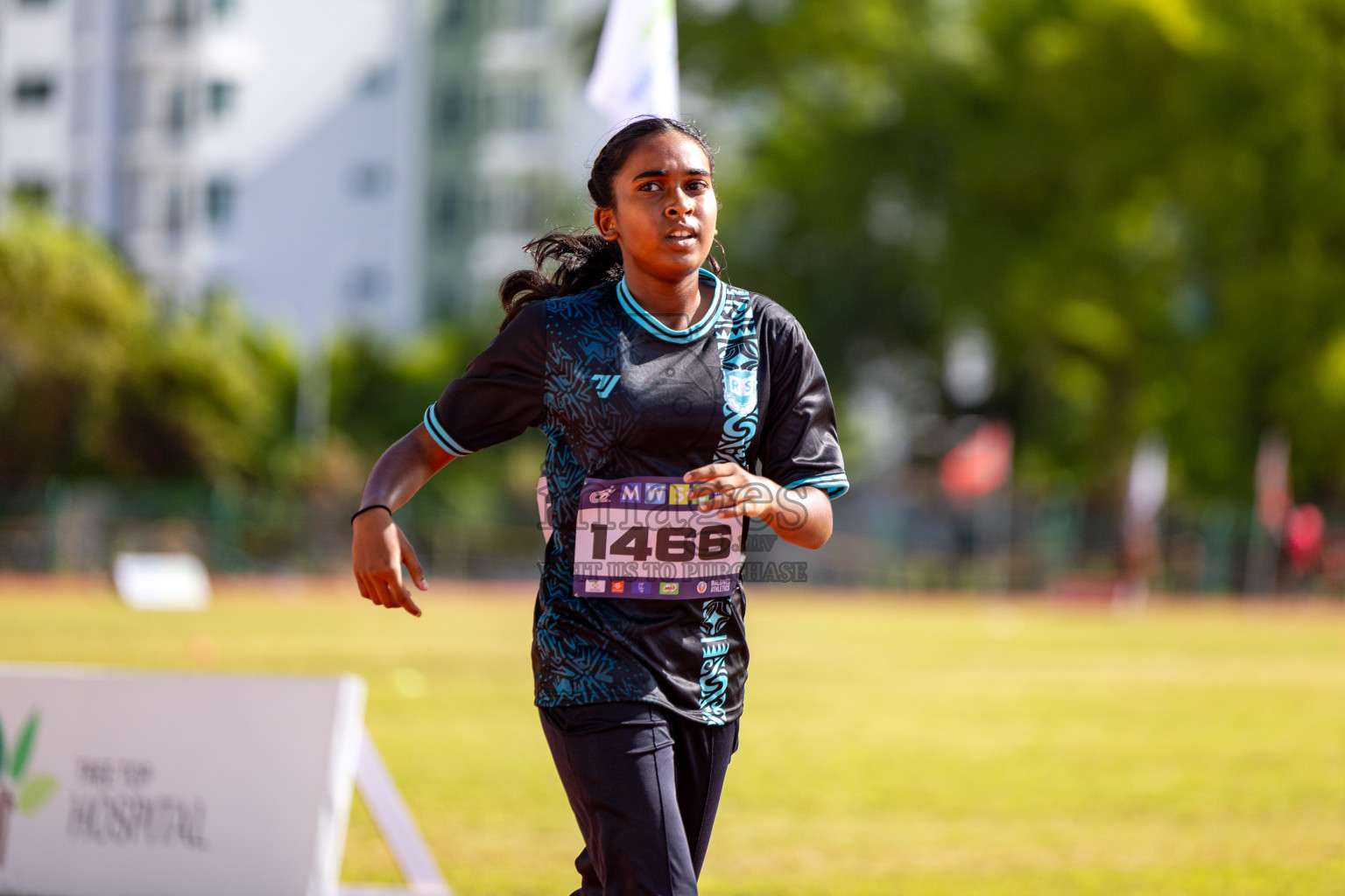 Day 2 of MWSC Interschool Athletics Championships 2024 held in Hulhumale Running Track, Hulhumale, Maldives on Sunday, 10th November 2024. 
Photos by:  Hassan Simah / Images.mv