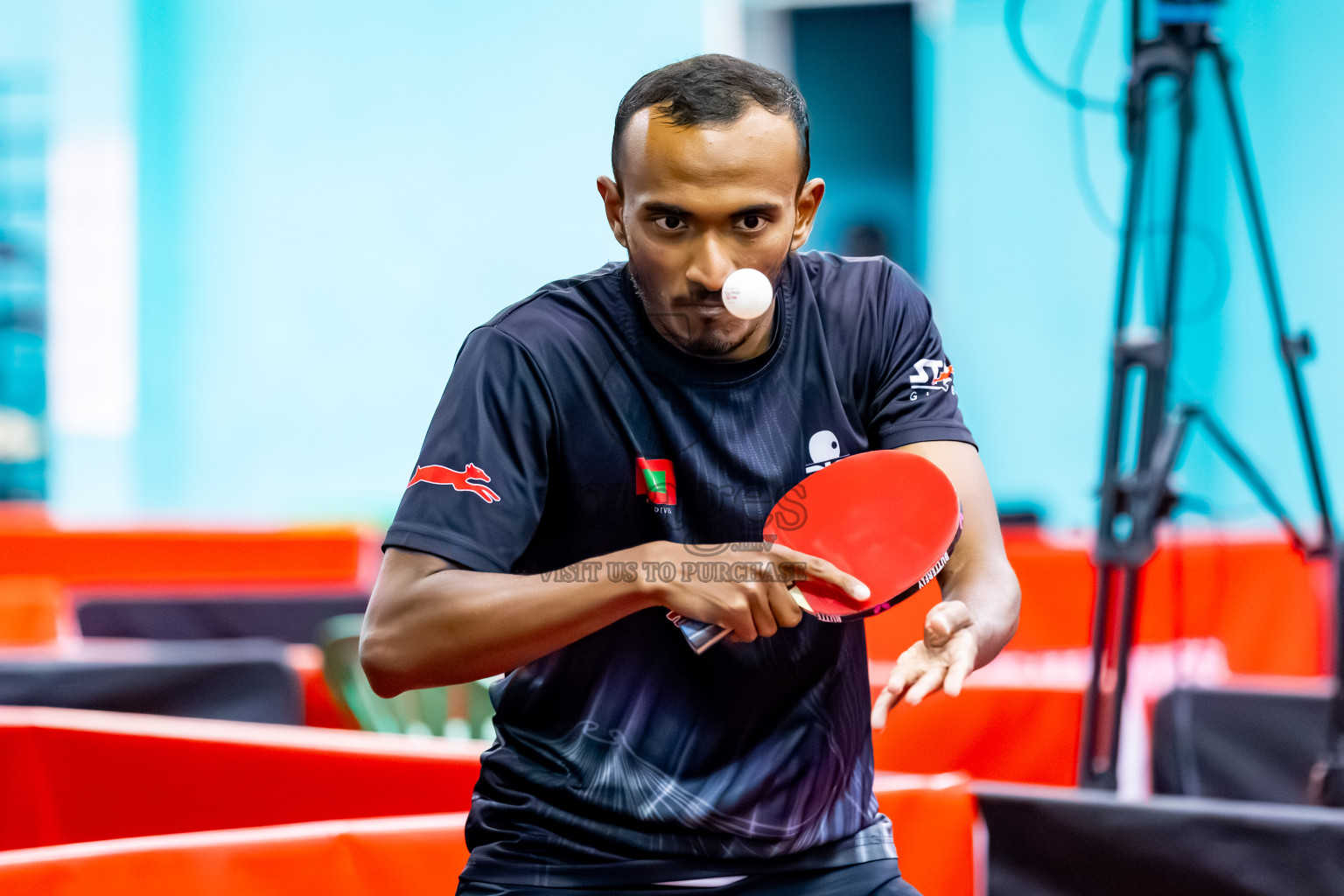 Day 5 of BML 63rd National Table Tennis Tournament 2025 was held on Friday, 29th August 2025 in Male' TT Hall, Male', Maldives. Photos: Nausham Waheed / images.mv