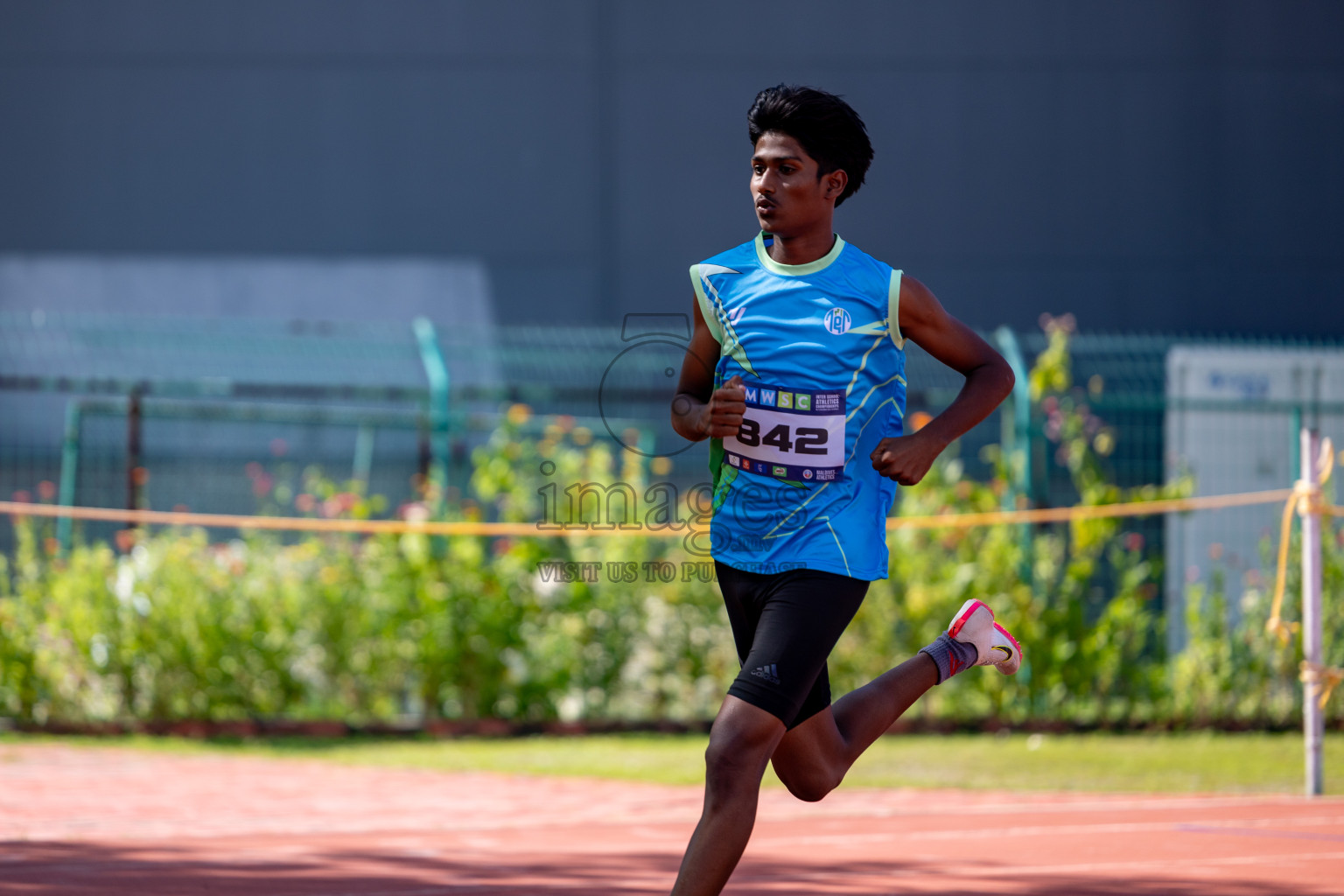 Day 2 of MWSC Interschool Athletics Championships 2024 held in Hulhumale Running Track, Hulhumale, Maldives on Sunday, 10th November 2024. 
Photos by:  Hassan Simah / Images.mv