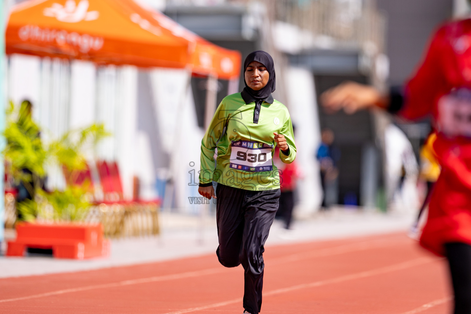 Day 3 of MWSC Interschool Athletics Championships 2024 held in Hulhumale Running Track, Hulhumale, Maldives on Monday, 11th November 2024. 
Photos by: Hassan Simah / Images.mv