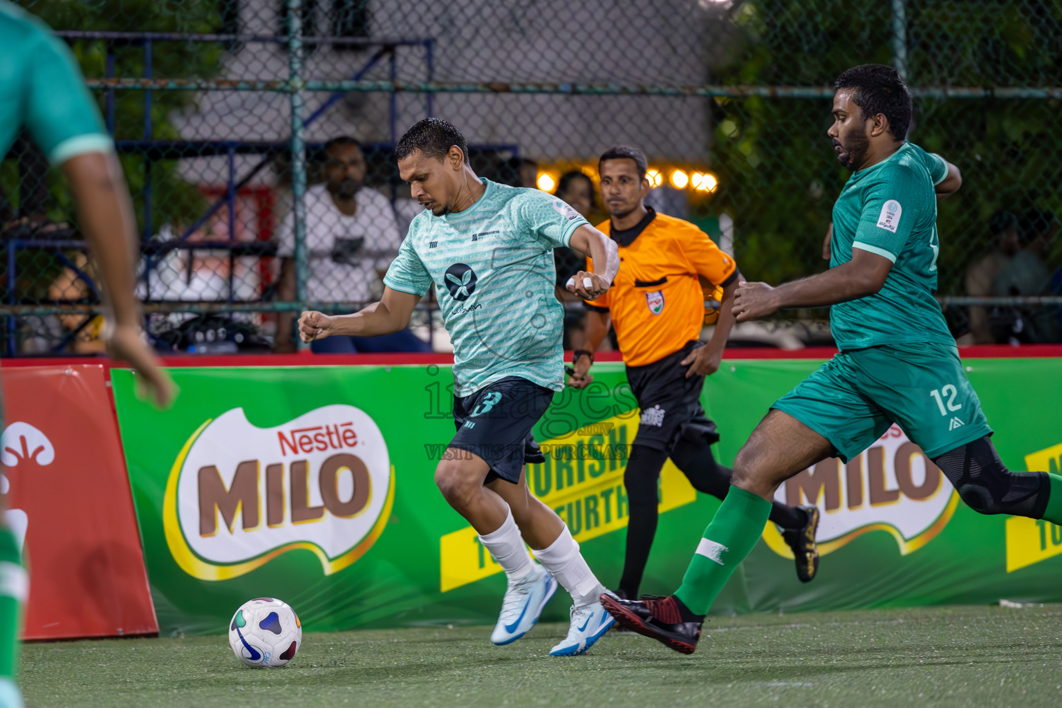 Team Dharumavantha vs Hiya Club in Club Maldives Classic 2024 held in Rehendi Futsal Ground, Hulhumale', Maldives on Sunday, 8th September 2024. 
Photos: Ismail Thoriq / images.mv