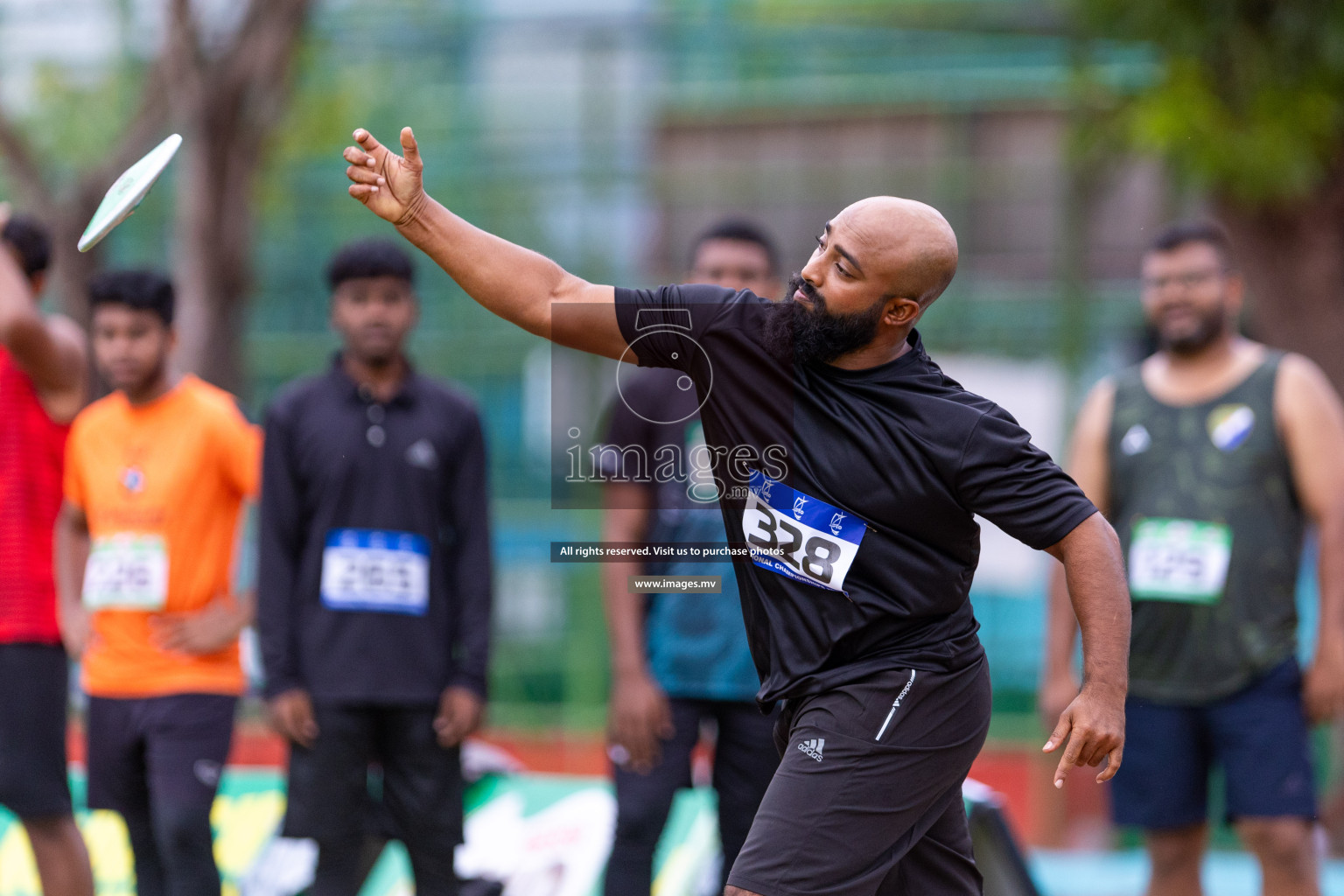 Day 2 of National Athletics Championship 2023 was held in Ekuveni Track at Male', Maldives on Friday, 24th November 2023. Photos: Nausham Waheed / images.mv