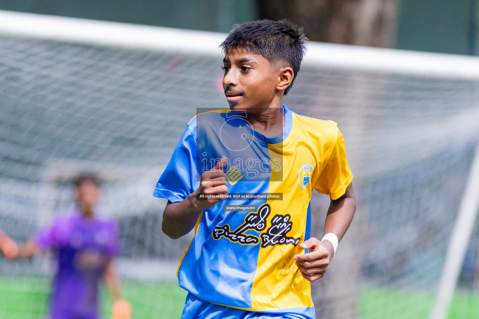 Day 1 of MILO Academy Championship 2023 (u14) was held in Henveyru Stadium Male', Maldives on 3rd November 2023. Photos: Nausham Waheed / images.mv