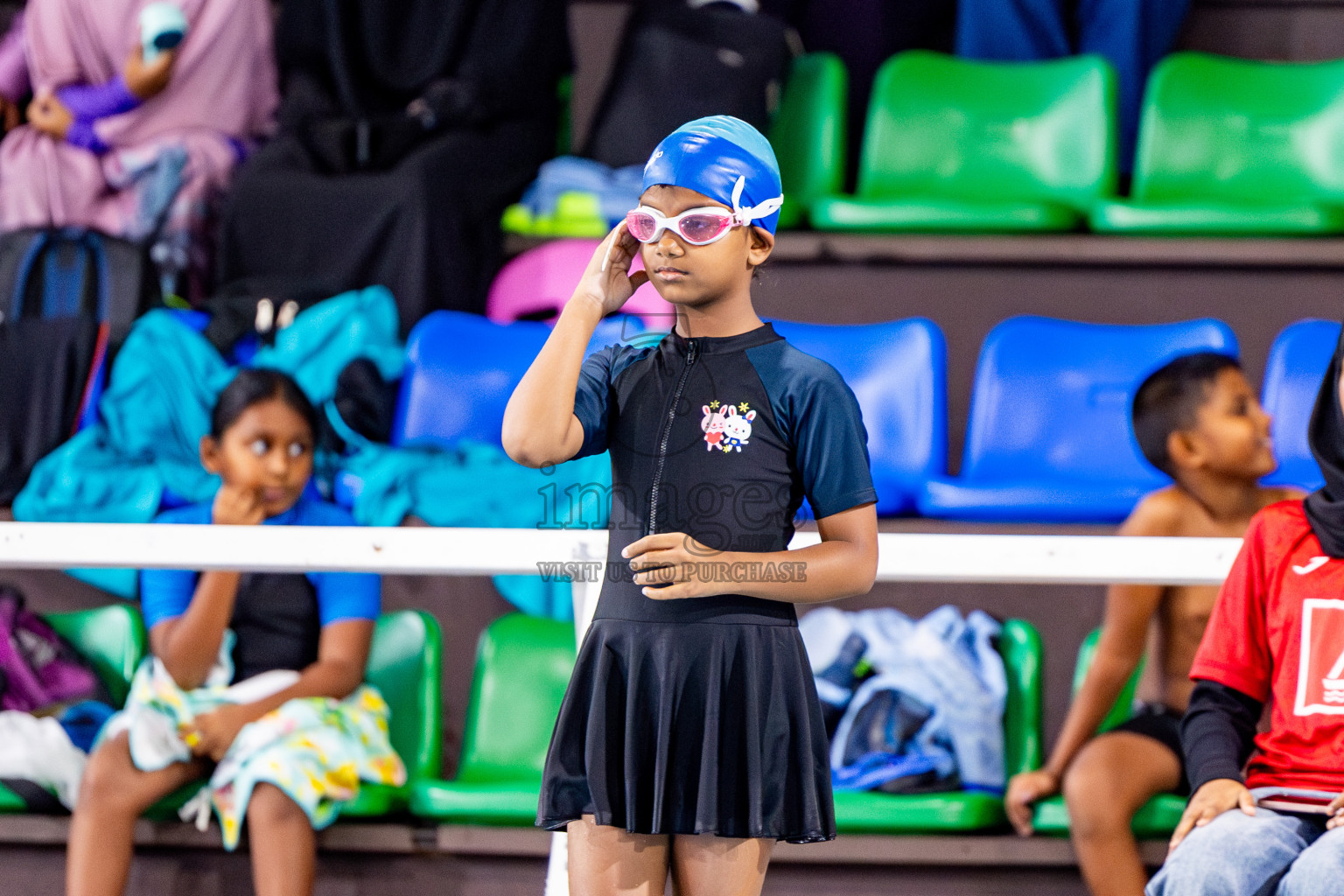 Day 2 of BML 5th National Swimming Kids Festival 2024 held in Hulhumale', Maldives on Tuesday, 19th November 2024. Photos: Nausham Waheed / images.mv