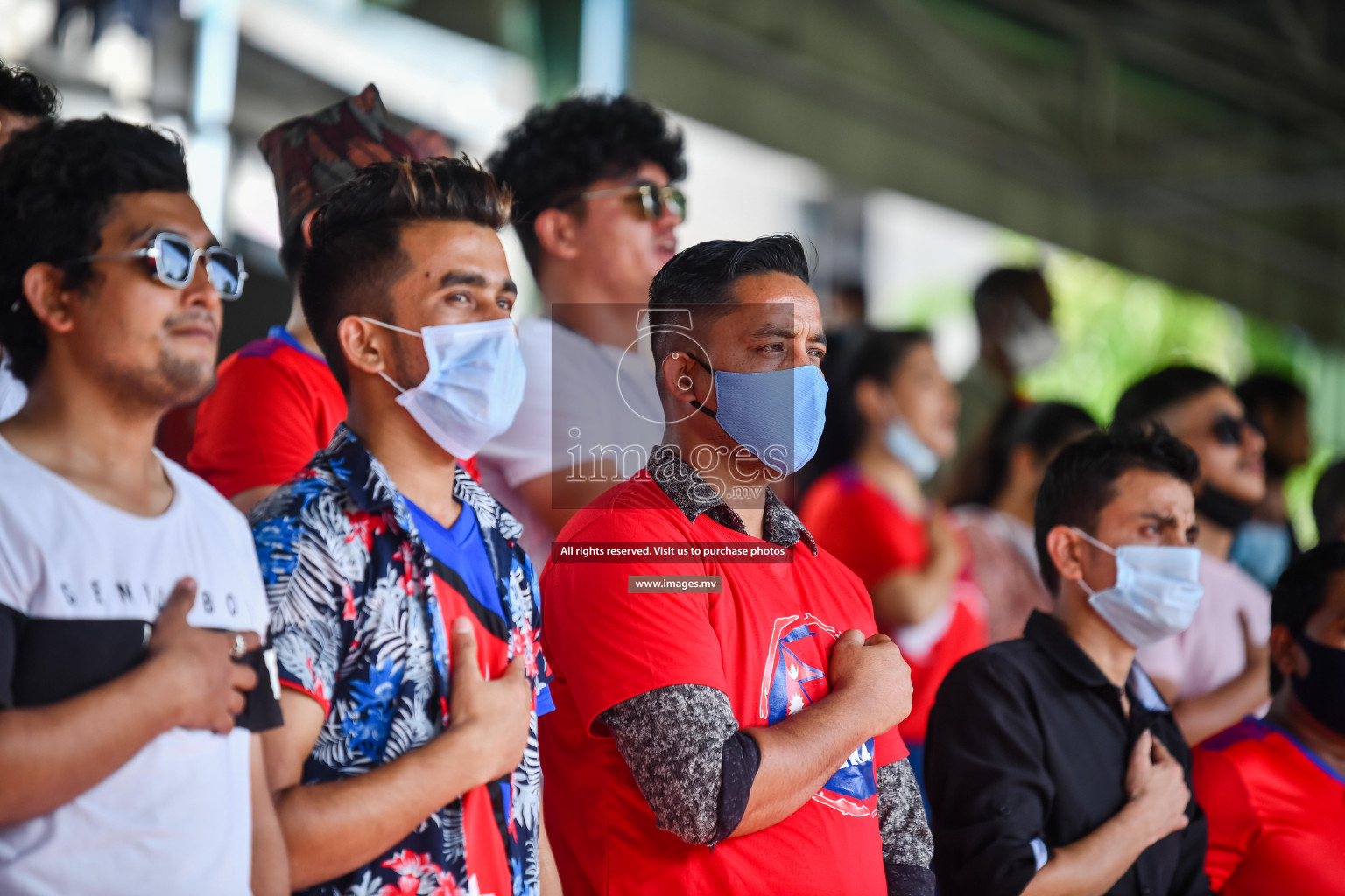 Bangladesh vs Nepal in SAFF Championship 2021 held on 13th October 2021 in Galolhu National Stadium, Male', Maldives