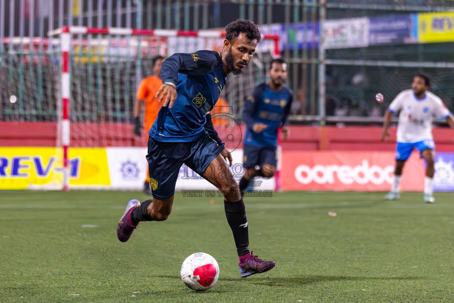 Th Guraidhoo vs Th Veymandoo in Day 15 of Golden Futsal Challenge 2024 was held on Monday, 29th January 2024, in Hulhumale', Maldives
Photos: Ismail Thoriq / images.mv