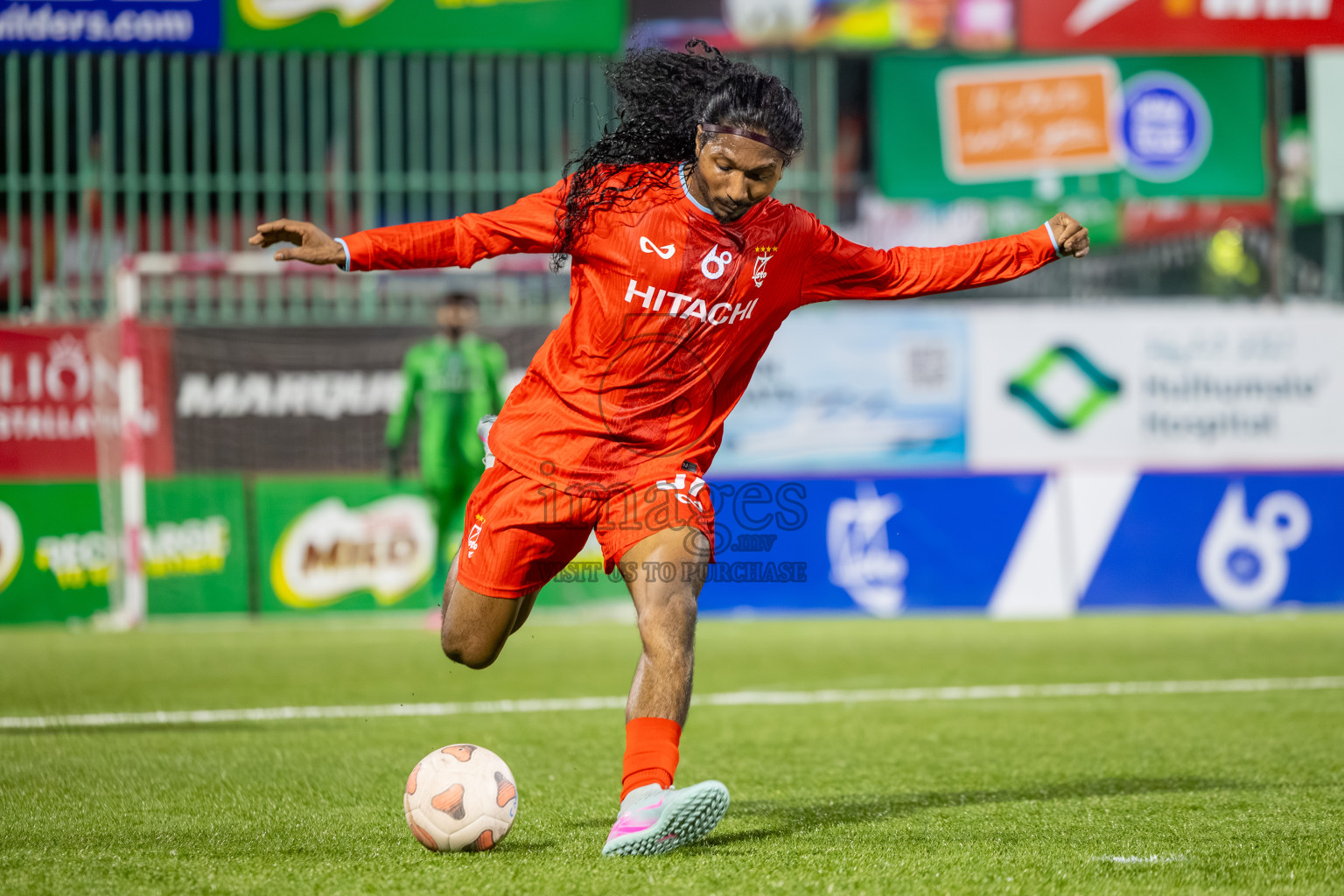 STO vs CRC in Day 4 of Club Maldives Cup 2025 was held in Rehendi Futsal Ground, Hulhumale', Maldives on Thursday, 2nd October 2025. Photos: Mohamed Mahfooz Moosa / images.mv