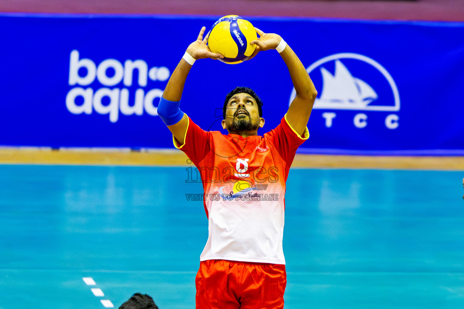 City Sports Club vs Blues for Volleyball in Day 3 of MILO VAM Cup 2024 Men's Division was held in Social Center Indoor Hall on Wednesday, 30th October 2024. Photos: Nausham Waheed / images.mv