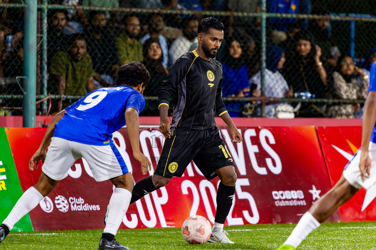 Prison Club vs Fenaka in Day 2 of Club Maldives Cup 2025 was held in Rehendi Futsal Ground, Hulhumale', Maldives on Monday, 29th September 2025. Photos: Nausham Waheed / images.mv