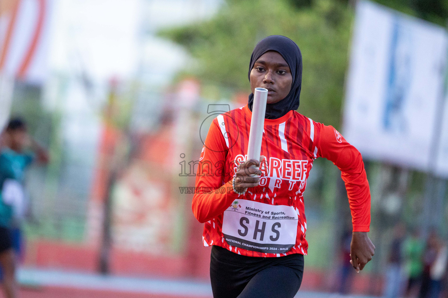 Day 2 of 33rd National Athletics Championship was held in Ekuveni Track at Male', Maldives on Friday, 6th September 2024.
Photos: Ismail Thoriq  / images.mv