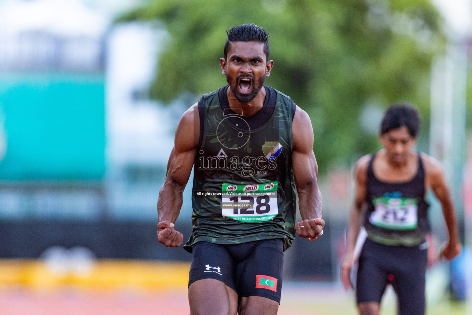 Day 1 of National Athletics Championship 2023 was held in Ekuveni Track at Male', Maldives on Thursday 23rd November 2023. Photos: Nausham Waheed / images.mv