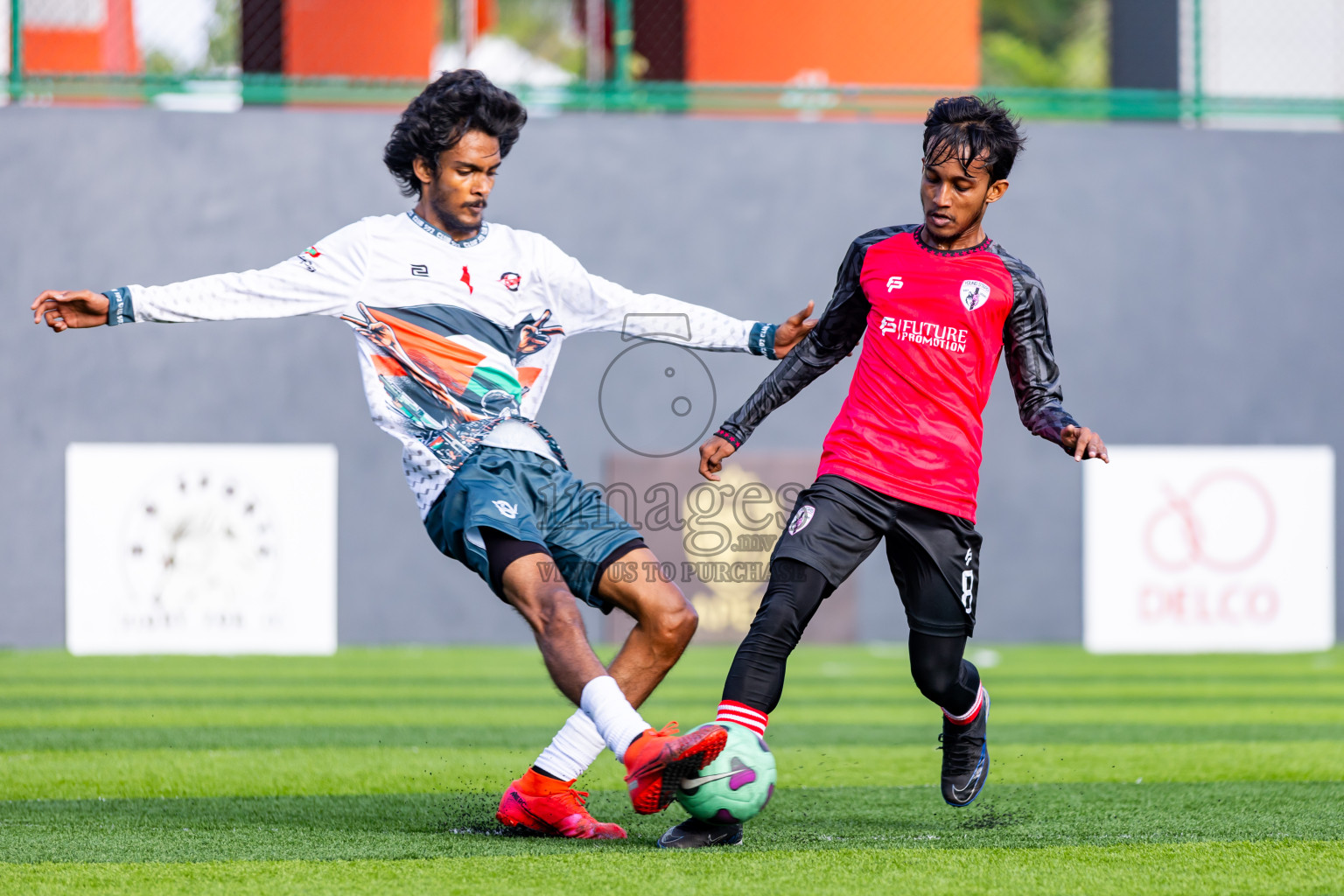 Young Stars vs SDZ Juniors in Day 8 of BG Futsal Challenge 2024 was held on Tuesday, 19th March 2024, in Male', Maldives Photos: Nausham Waheed / images.mv