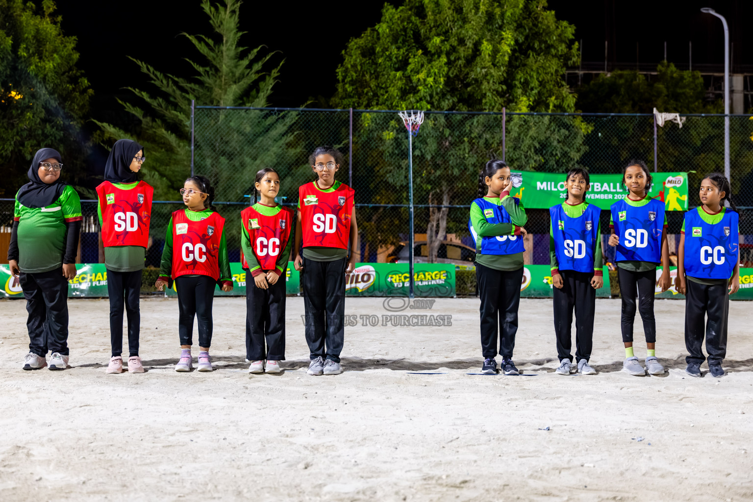 Day 2 of MILO Netball Fest 2025 was held in Cental Park, Hulhumale', Maldives on Friday, 21st November 2025. Photos: Nausham Waheed / images.mv