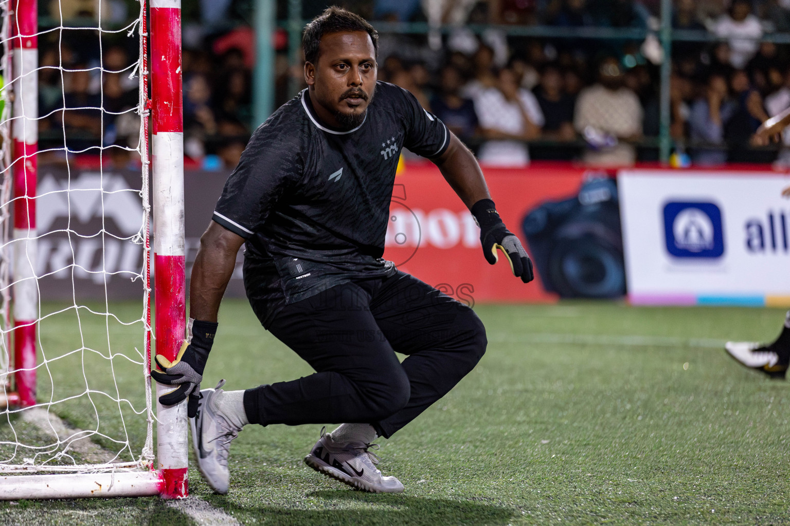 RRC vs MPL in the Semi Finals of Club Maldives Cup 2024 held in Rehendi Futsal Ground, Hulhumale', Maldives on Monday, 14th October 2024. 
Photos: Hassan Simah / images.mv