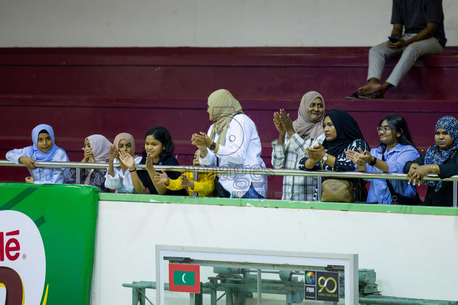 Day 13 of 25th Inter-School Netball Tournament was held in Social Center at Male', Maldives on Saturday, 24th August 2024. Photos: Mohamed Mahfooz Moosa / images.mv