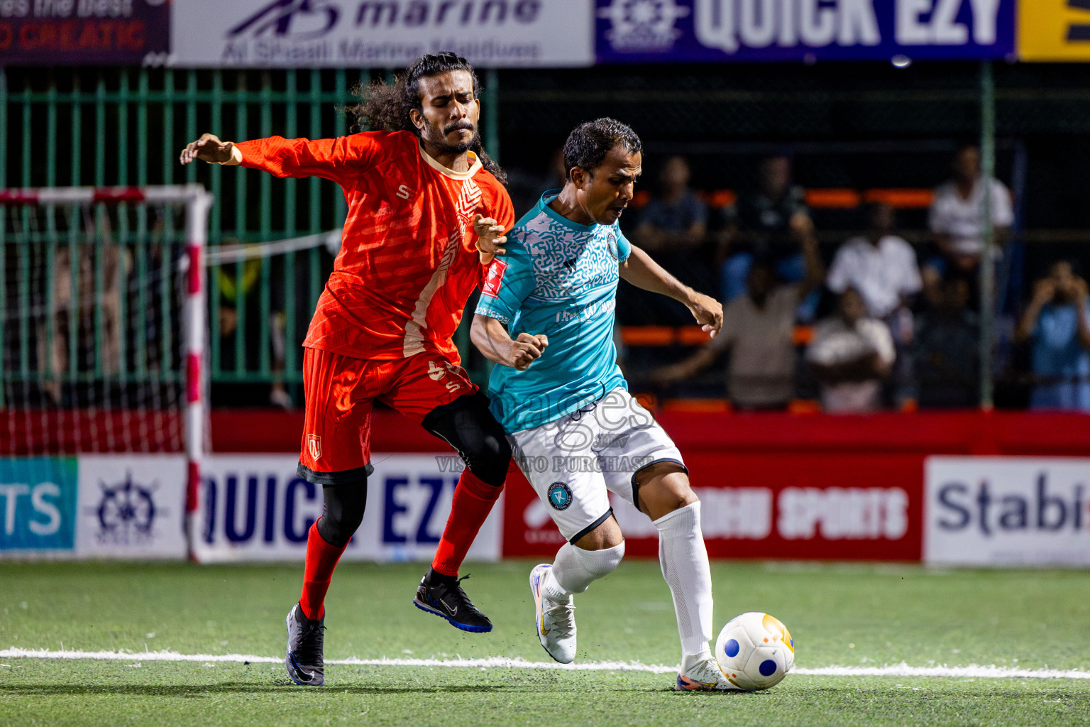 M Kolhufushi VS M Muli in Day 7 of Golden Futsal Challenge 2025 was held on Saturday, 11th January 2025, in Hulhumale', Maldives Photos: Nausham Waheed / images.mv