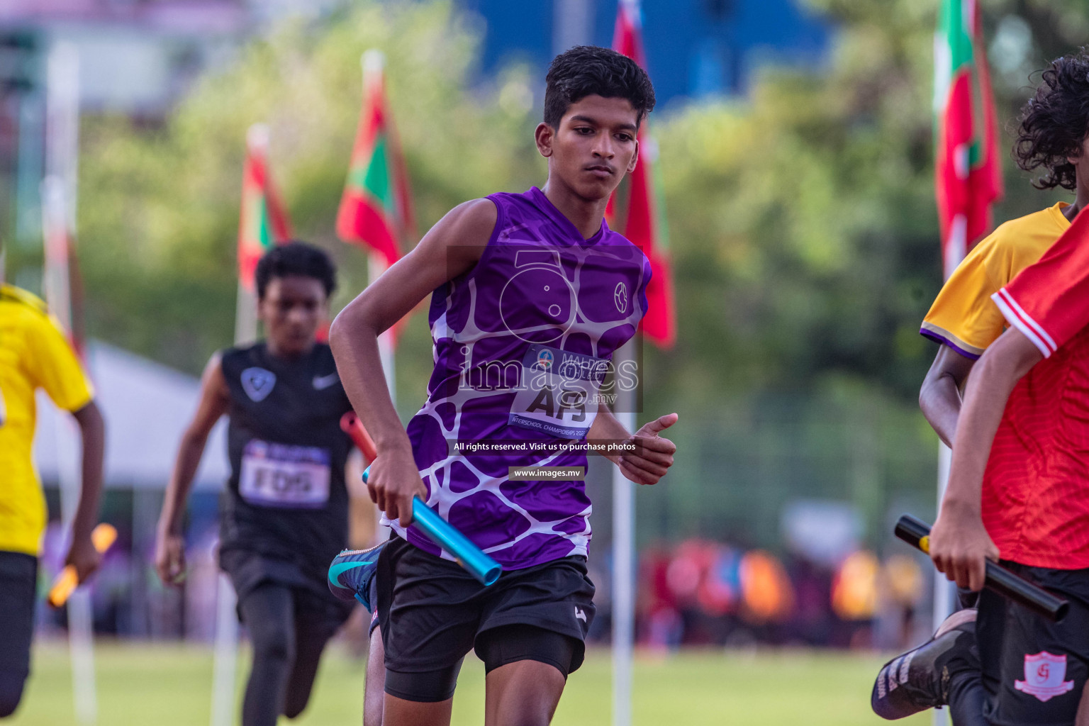 Day 3 of Inter-School Athletics Championship held in Male', Maldives on 25th May 2022. Photos by: Nausham Waheed / images.mv