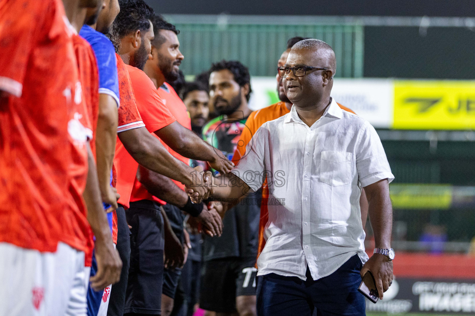 HA. Utheemu vs HA. Thuraakunu in Day 1 of Golden Futsal Challenge 2024 was held on Monday, 15th January 2024, in Hulhumale', Maldives Photos: Nausham Waheed  / images.mv