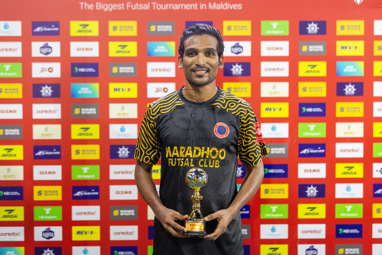 S Feydhoo vs S Maradhoo in Day 21 of Golden Futsal Challenge 2024 was held on Sunday , 4th February 2024 in Hulhumale', Maldives Photos: Nausham Waheed / images.mv