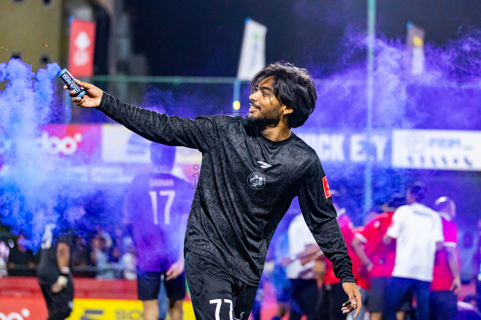 GA Kanduhulhudhoo vs GA Gemanafushi in Day 27 of Golden Futsal Challenge 2024 was held on Saturday , 10th February 2024 in Hulhumale', Maldives Photos: Nausham Waheed / images.mv