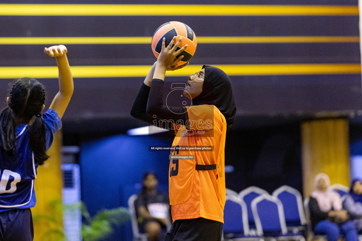 24th Interschool Netball Tournament 2023 was held in Social Center, Male', Maldives on 27th October 2023. Photos: Nausham Waheed / images.mv