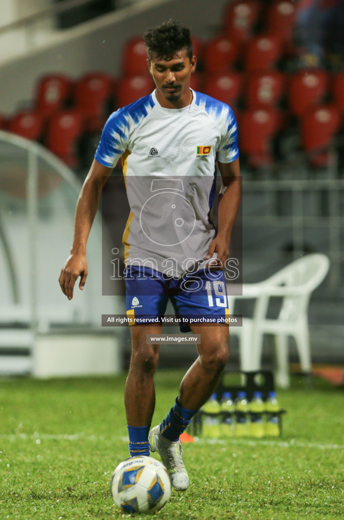 Nepal vs Sri Lanka in SAFF Championship 2021 held on 4th October 2021 in Galolhu National Stadium, Male', Maldives